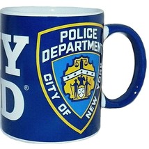 NYPD New York City Police Department Officially Licensed 2017 Coffee Mug Cup - £26.09 GBP