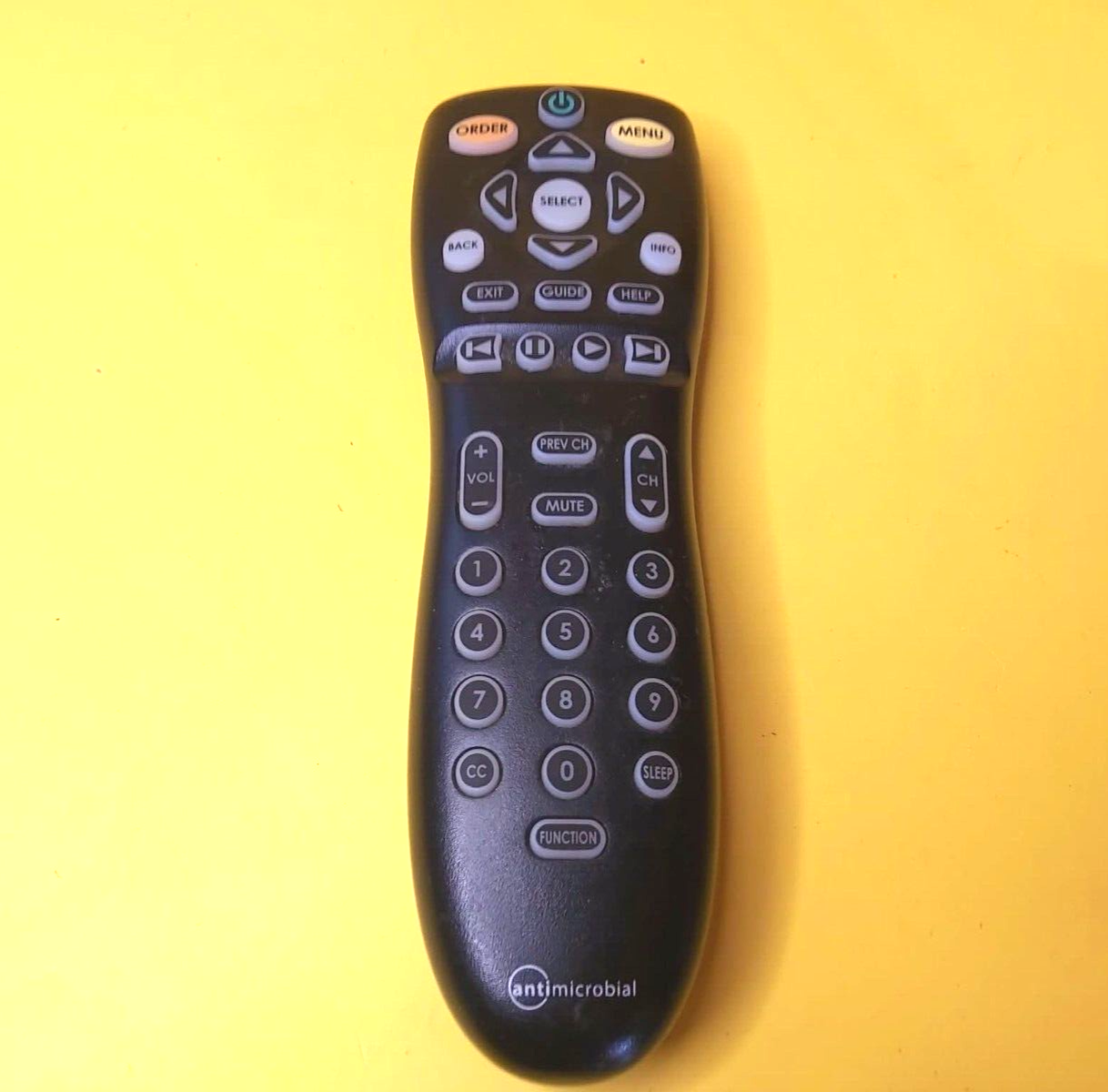 LODGENET ANTIMICROBIAL LRC-3220 TV REMOTE CONTROL REPLACEMENT BLACK POIN... - $10.60