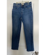 Madewell Stovepipe Jeans in Leaside Wash Size 28 Straight Leg High Rise - £39.96 GBP