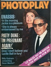 Photoplay Magazine August 1971- Jackie Onassis- Liz Taylor- John Kennedy - £27.29 GBP