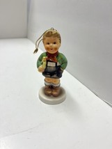 SCHMID HUMMEL 1983 HARK THE HERALD Ornament Boy With Trumpet First Edition - $6.92