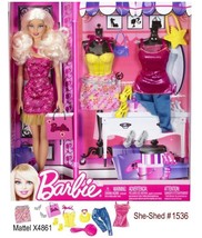 Barbie Doll &amp; Fashions Giftset X4861 Mattel 2011 NIB - £23.55 GBP