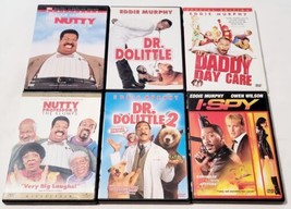 Dr. Dolittle 1 &amp; 2, Nutty Professor 1 &amp; 2,  I-Spy &amp; Daddy Day Care DVD  - £11.65 GBP