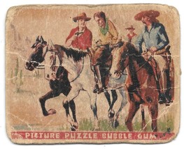 Wild West Series Trading Card #17 Wild Bill Hickok Gets His Man Gum Inc 1937 - £6.94 GBP