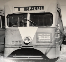 Capital Transit Company #1057 Special PCC Streetcar Trolley Photo - £7.50 GBP