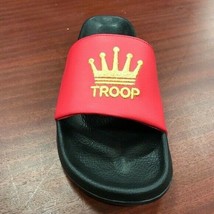 Men’s Troop Crown Slide Red | Black Flip Flops - £39.16 GBP