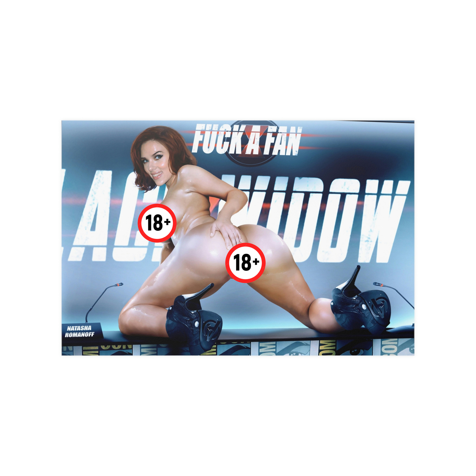 Erotic H Poster: Natasha F A Fan (4 Versions)