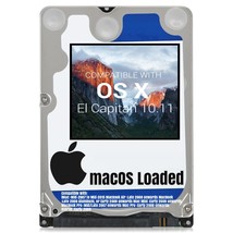 macOS Mac OS X 10.11 El Capitan Preloaded on Sata HDD - $12.99+