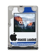macOS Mac OS X 10.11 El Capitan Preloaded on Sata HDD - $12.99+