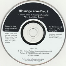 HP Image Zone Plus Disc 2 by Hewlett-Packard 2004 - $22.29