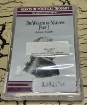The Wealth Of Nations Adam Smith Part One 1 Audio Book on Cassette Tapes... - $185.44 MXN