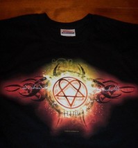 HIM  H.I.M. Embrace The Fire Indestructible Band T-Shirt MENS MEDIUM NEW - $368.46 MXN