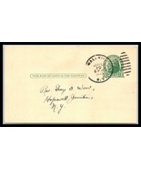 1946 US Postal Card - Wallkill, New York to Hopewell Junction, NY K4  - £2.32 GBP