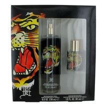 Ed Hardy Tiger Ink by Ed Hardy, 2 Piece Gift Set for Unisex - £20.91 GBP
