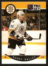 Boston Bruins Garry Galley Rookie Card Rc 1990 Pro Set #7 ! - £0.39 GBP