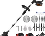 Weed Wacker, Electric Weed Wacker Cordless Trimmer, Retractable And, And... - $134.96