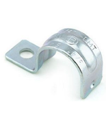 2 Pack Bridgeport (922-S) 1&quot; 1-Hole Emt Pipe Straps Steel, 100 Pieces Total - $42.08