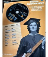 Rock University vol 6  Book w CD Learn Zeppelin Roxanne Tool AIC Dylan D... - $27.05 CAD