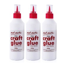 Pva Glue Craft Glue, Fine Tip 250G-3 Pack - £28.30 GBP