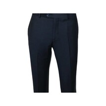 Men Suit BERLUSCONI Turkey Italian Wool 180's Double Breasted UGS94-12 Navy image 13