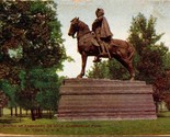 No. 252 Statue Of Ferdinand De Soto Carondelet Park St. Louis MO Postcar... - $4.99