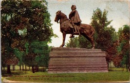 No. 252 Statue Of Ferdinand De Soto Carondelet Park St. Louis MO Postcar... - £3.93 GBP