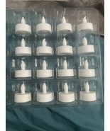 16-Pack Flameless LED Tea Light Candles - Needs New Batteries - $4.95