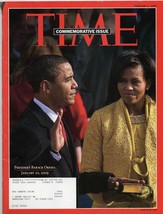 VINTAGE Feb 2 2009 Time Magazine Barack Michelle Obama Inauguration - £11.70 GBP