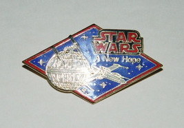 Star Wars: A New Hope Movie Logo Metal Cloisonne Pin 1994 NEW UNUSED - £7.80 GBP