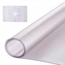 PVC Table Protector 24x48 Inch Frosted Plastic Desk Protector 1.5mm Thick - £32.98 GBP