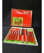 NEW MID CENTURY Mastercraft Collection 10 Piece Stainless Steel Cutlery Set - $557.00 MXN