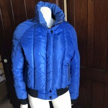 Vtg 60s 70s Blue Skyr Wo Mens Xlarge Mod Apres Ski Jacket Snow Winter Coat Retro - £55.23 GBP