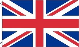 3&#39;x5&#39; BRITISH UNION JACK FLAG OF GREAT BRITAN UK UNITED KINGDOM - £3.89 GBP