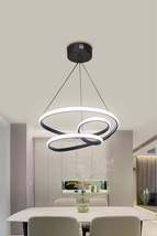 Modern Pendant Lamp Galaxy Black Case White Light Led Chandelier - £62.12 GBP