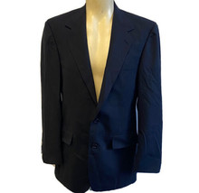 Bill Blass Foley Pin Stripe Extreme Slim Fit Stretch Black Separates Suit Wool - £38.83 GBP