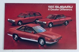 1985 Subaru Lineup Dealer Showroom Sales Brochure Guide Catalog - $9.45