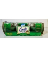 Glade Scents Vintage set of 3 Candle Pine Green 4 oz each New Old Stock ... - £18.13 GBP