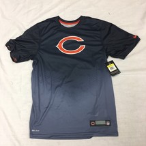 NWT New Chicago Bears Nike Dri-Fit Sideline Players Size Small Shirt $45 - $34.60