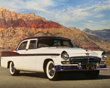 1956 Chrysler New Yorker Windsor Antique Car Fridge Magnet 3.5&#39;&#39;x2.75&#39;&#39; NEW - $3.62