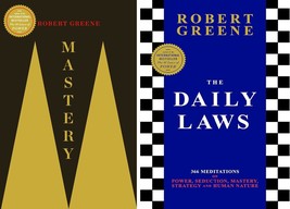 Robert Greene 2 Books Set: Mastery &amp; The Daily Laws (English, Paperback) - £21.18 GBP