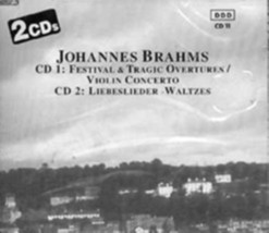 Johannes Brahms Festival Overture Tragic Overture Concerto for Violin cd - £10.25 GBP