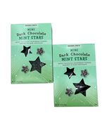 2 Packs Trader Joe’s Mini Dark Chocolate Mint Stars Cookies 10 oz Each Pack - $27.71