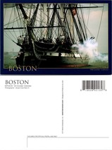 Massachusetts Boston USS Constitution Old Ironsides Army Boat VTG Postcard - £7.38 GBP