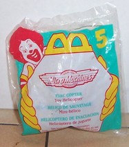 1996 Mcdonalds Happy Meal Toy Micro Machines #5 evac Copter MIP - $14.52