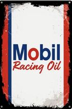 Mobil Exxon Retro Vintage Gas Gasoline Oil Tin Sign 8x12 inches Station Y - $34.91 CAD
