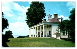 Mt. Vernon Virginia George Washington Home East Front Unused Postcard - £3.81 GBP