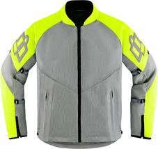 ICON Mesh AF™ Jacket - Gray/Hi-Vis - XL 2820-5947 - £141.43 GBP