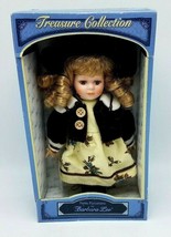 New In Box Collectible Petite Porcelain Doll by Barbara Lee Treasure Collection - £7.59 GBP