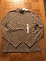 Studio Works Womens Long Sleeve Turtleneck Shirt Size PM-Brand New-SHIPS... - $24.63