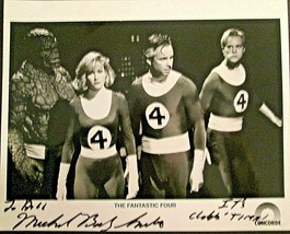 THE FANTASTIC FOUR:THE THING:MICHAEL BAILEY  AUTOGRAPH (1ST F.F.MOVIE) - $296.99